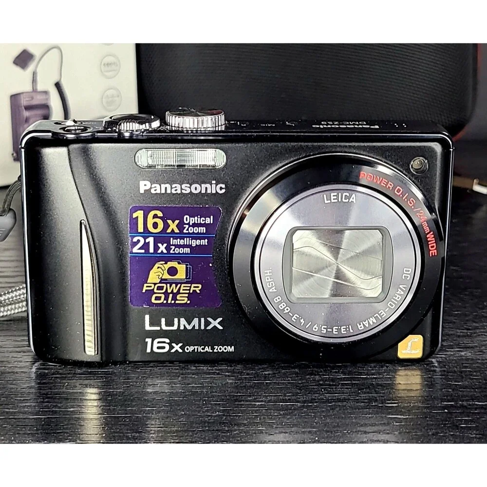 Panasonic Lumix DMC-ZS7 12.1MP Digital Camera Bundle 🛡️ Refurbished [EX+]